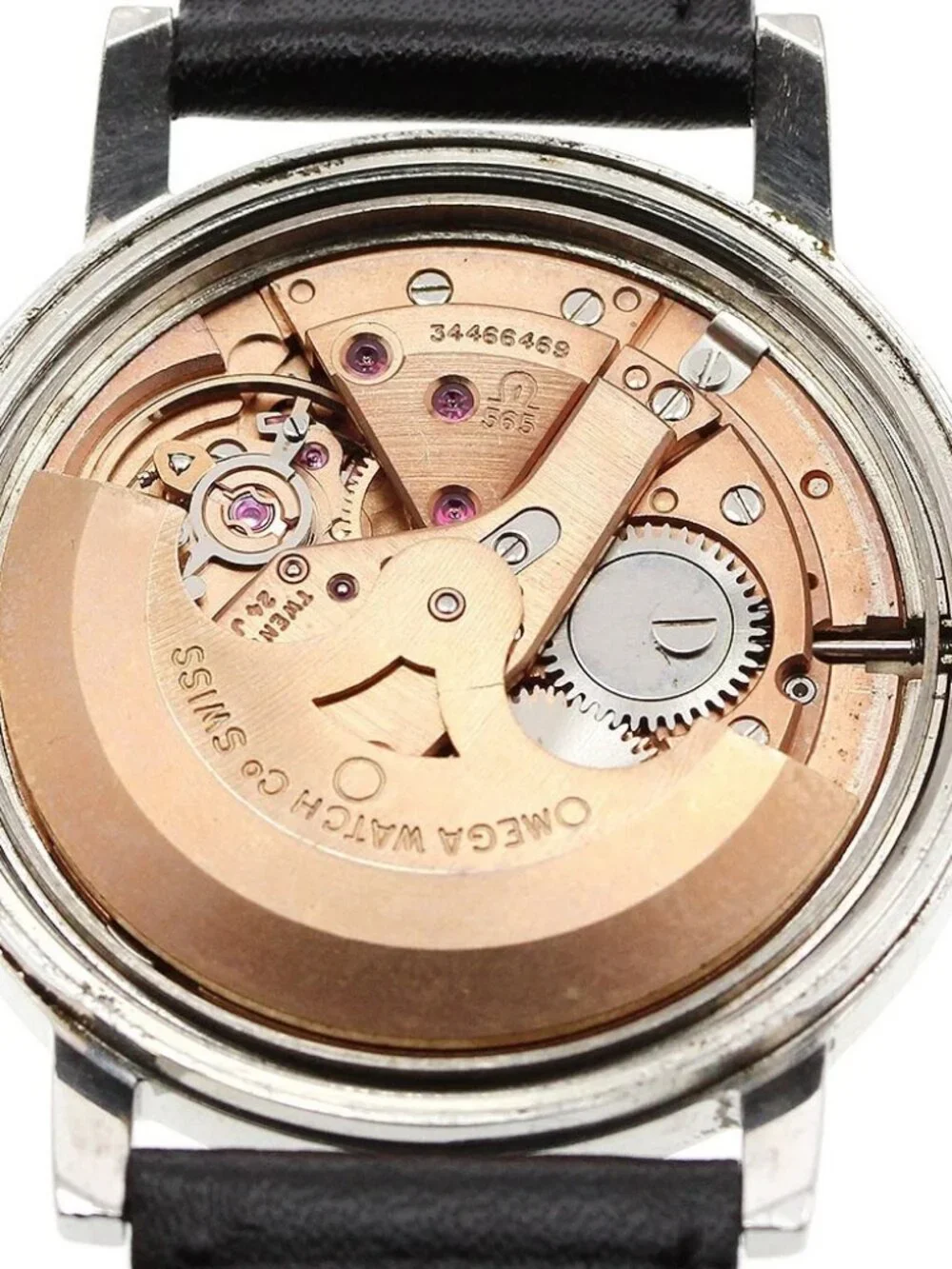 OMEGA Geneve 166.070 Date cal.565 Silver Dial Automatic Men's Watch_955187